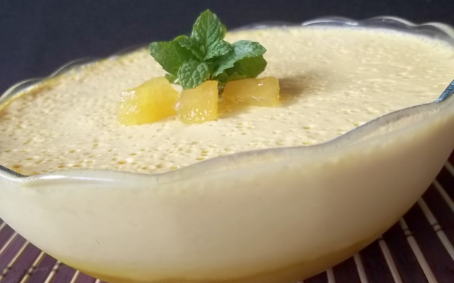 Sobremesa de abacaxi