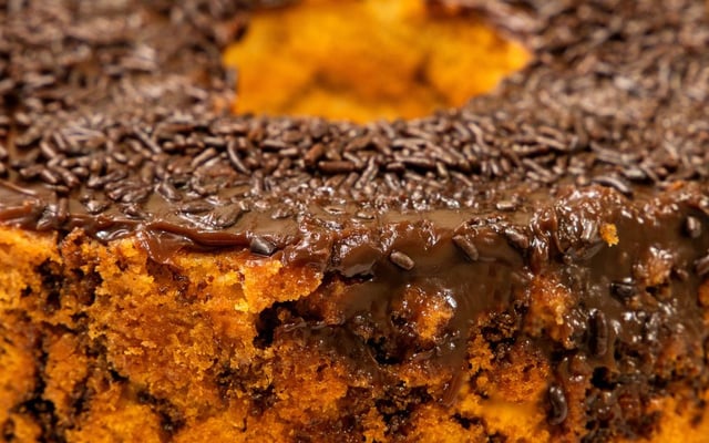 Bolo formigueiro de cenoura