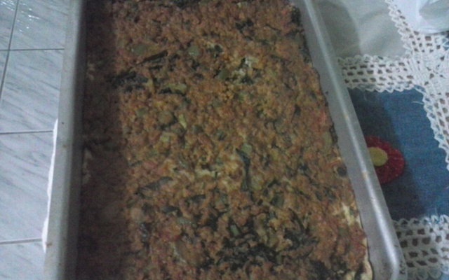 Torta vegana agridoce de liquidificador