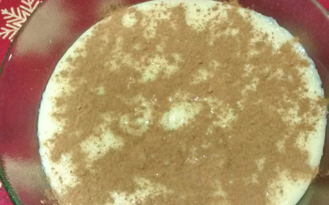 Curau de milho de latinha