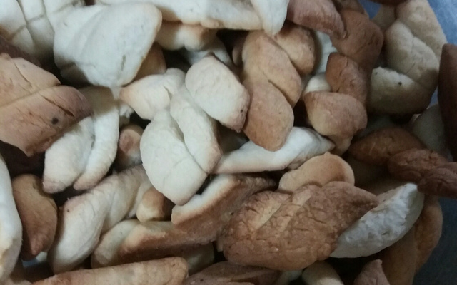 Biscoitos de sal amoníaco