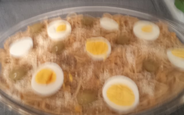 Macarrão com sardinha