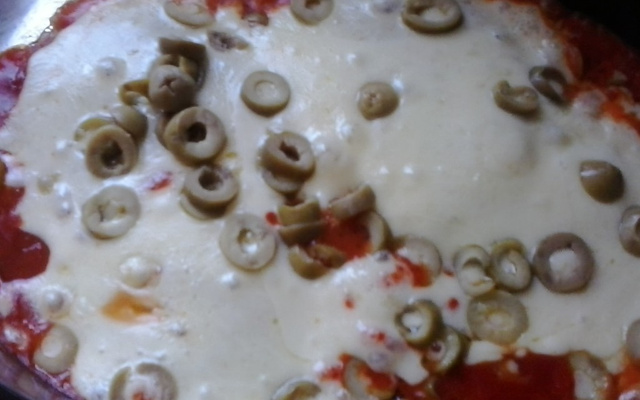 Bife de soja à parmegiana