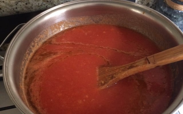 Molho de tomate ao sugo
