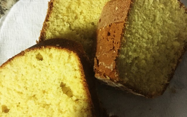 Bolo de fubá fofinho