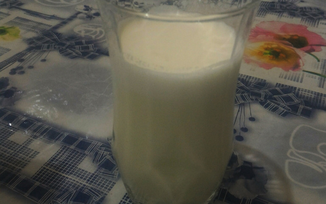 Limonada com leite em pó