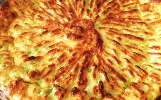 Souflé de chuchu maravilhoso