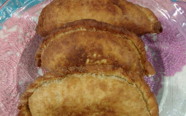 Focaccia frita ou assada