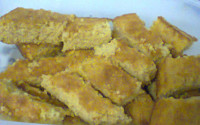 Bolo de milharina