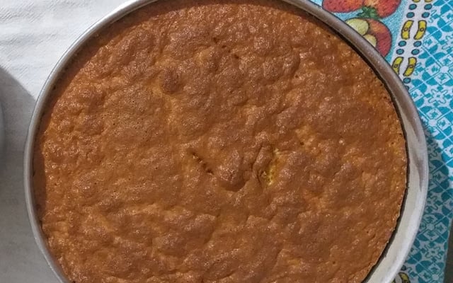 Bolo de milharina ( sem farinha de trigo)