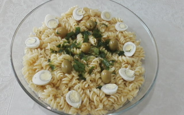 Macarrão alho e óleo