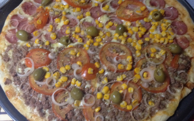 Pizza de frigideira