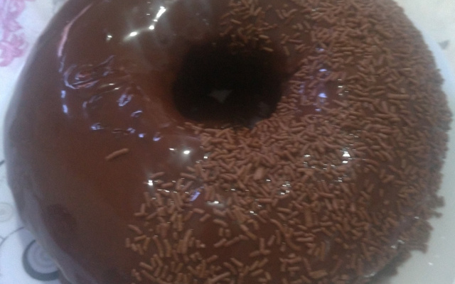 Bolo de chocolate fofinho