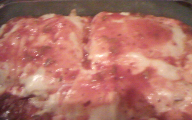 Bife à parmediana Rosane