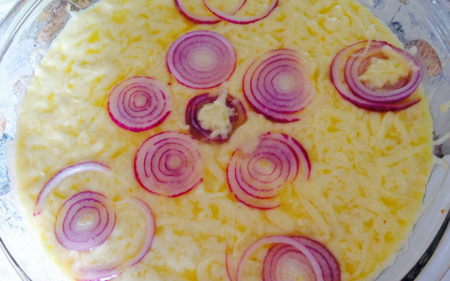 Frango com creme de milho