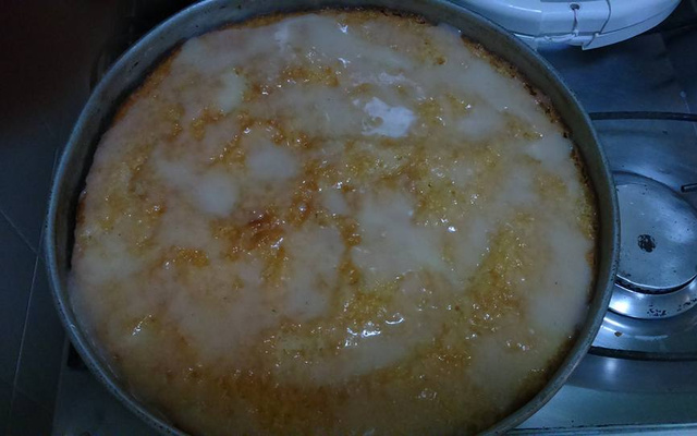 Bolo amor em pedacos