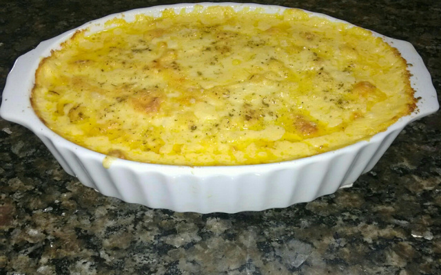 Frango com creme de milho