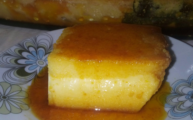 Pudim de milho verde