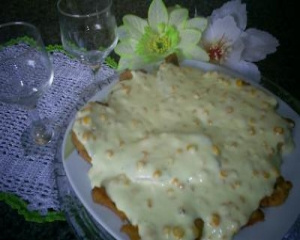 Filé de frango ao molho de requeijão