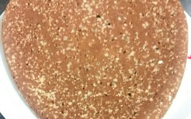 Bolo integral de aveia