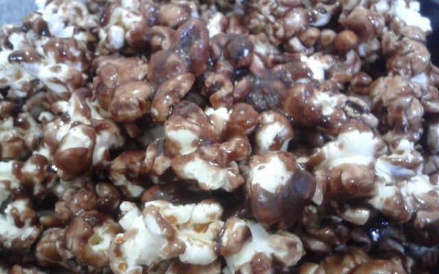 Pipoca de Chocolate