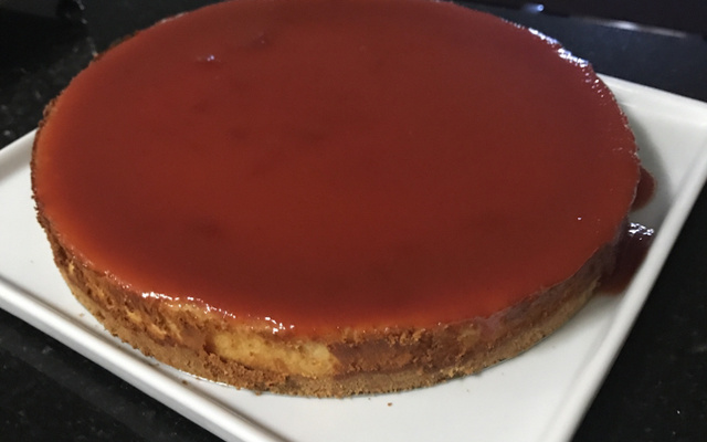 Cheesecake do Romeu e da Julieta