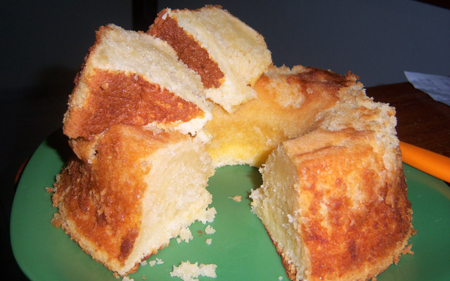 Bolo de coco diferente