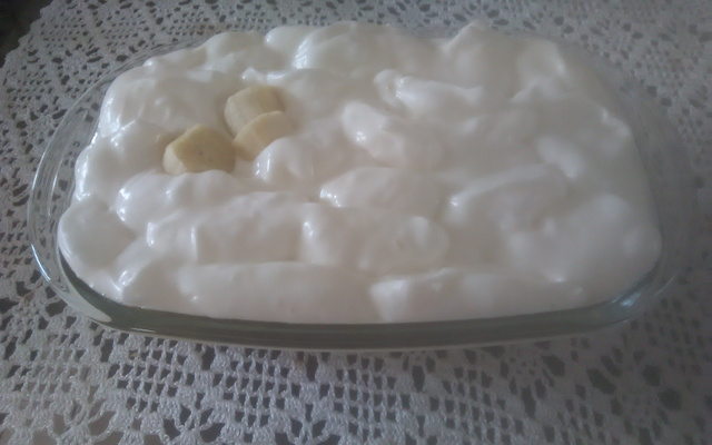 Mousse de banana