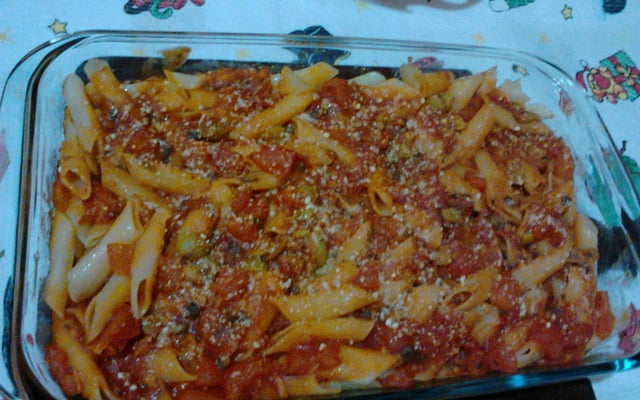 Espaguete com molho ao sugo