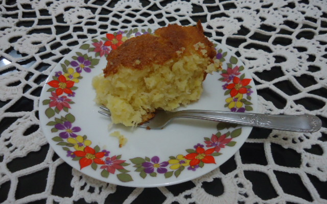 Bolo de mandioca divino