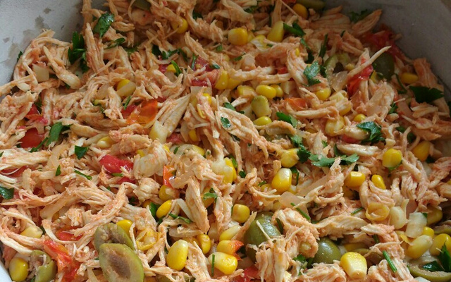 Torta fácil de frango