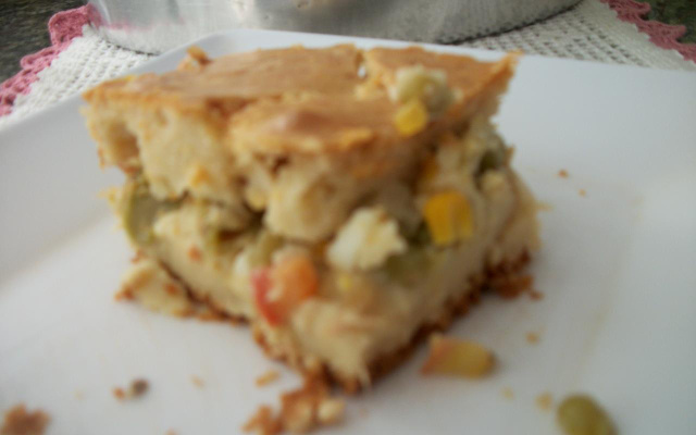 Torta muito fácil de liquidificador