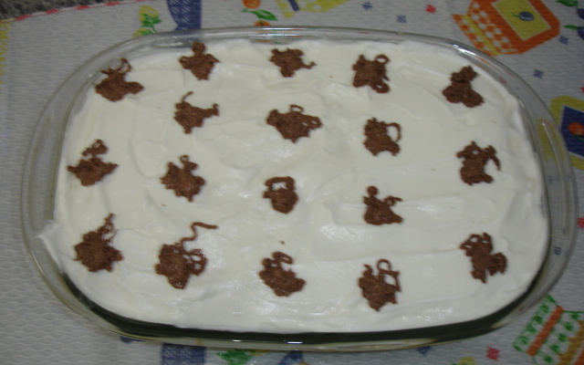 Pavê de pão de ló da Dri