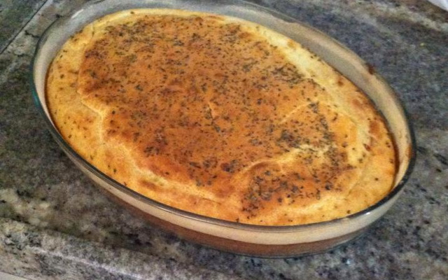 Torta mista de liquidificador