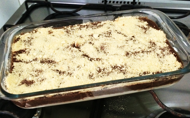 Pavê de biscoito maizena