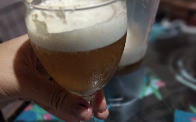 Chá matte com limão