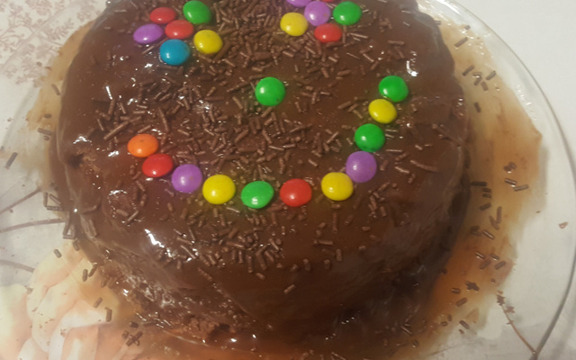 Bolo de caneca fofinho