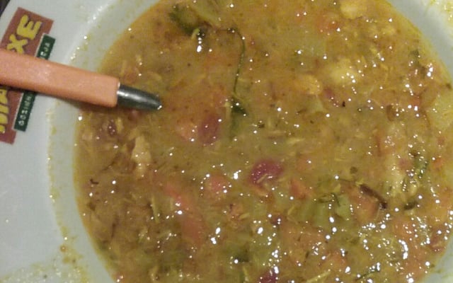 Sopa de salmão