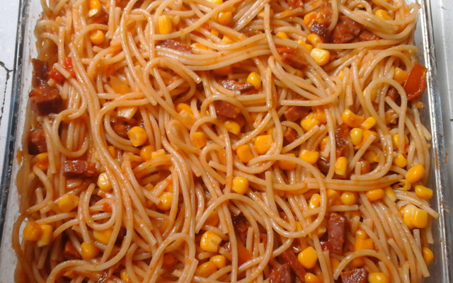 Macarronada especial de domingo