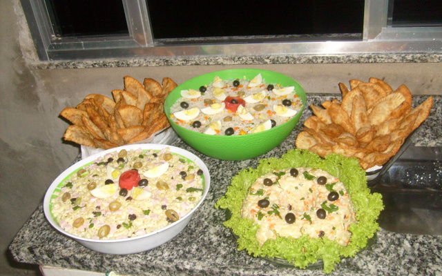 Fritada de mortadela defumada