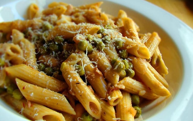 Cordeiro com penne