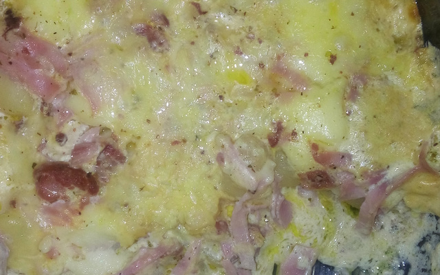 Batata gratinada