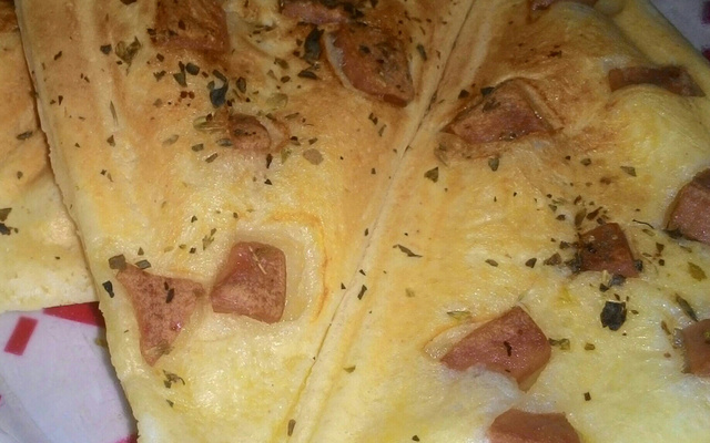 Pão de queijo de sanduicheira