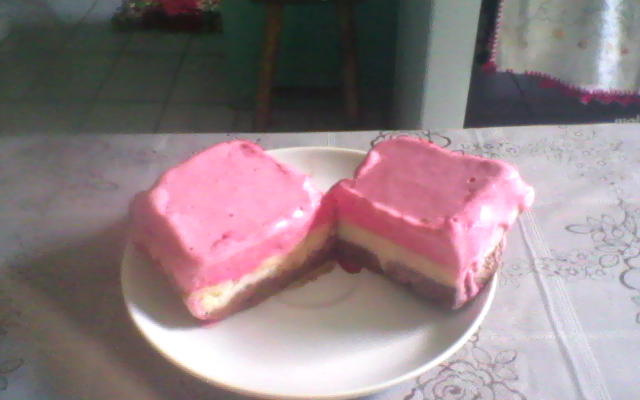 Pavê de três sabores da rosa