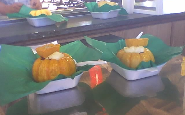 Minimoranga recheada