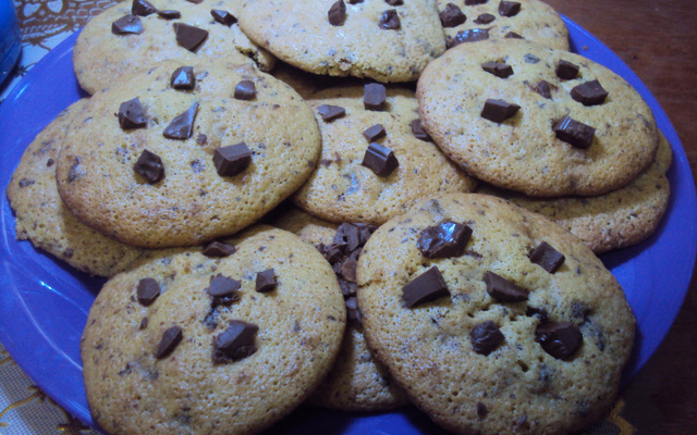 Cookie de chocolate tradicional