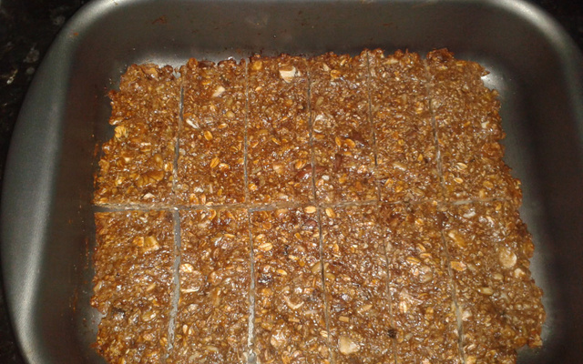 Barrinha de chocolate de farinha de milho