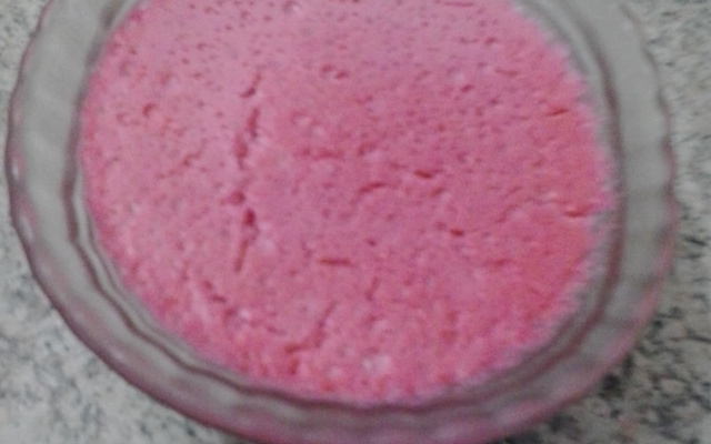 Mousse de leite em pó
