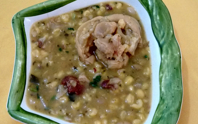 Mugunzá salgado do Ceará