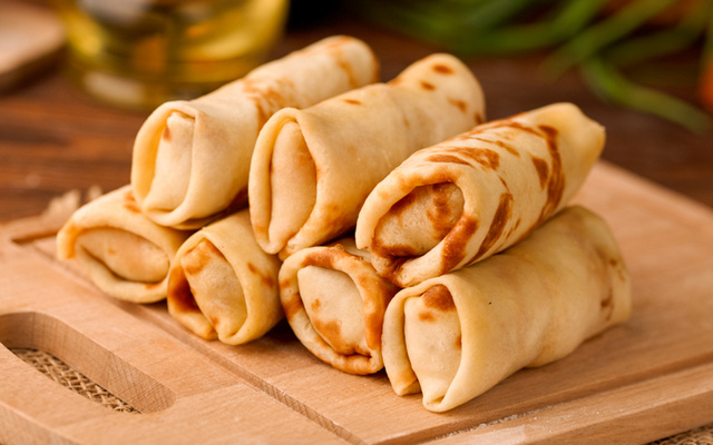 Massa de panqueca simples